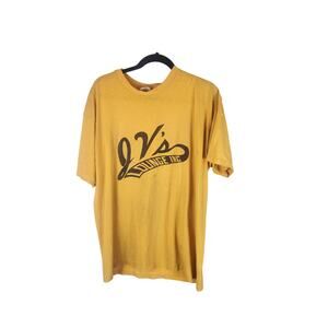 Distressed vintage single stitch T men's XL